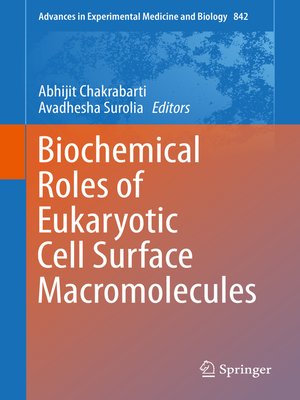 cover image of Biochemical Roles of Eukaryotic Cell Surface Macromolecules